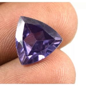 Stunning violet gemstone